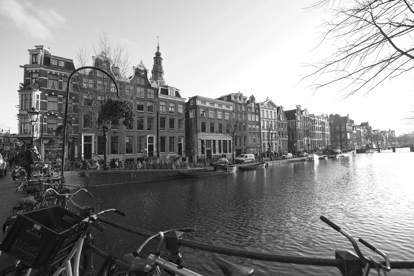 Amsterdam, Schwarzweiß-Fotografie von Mietzner