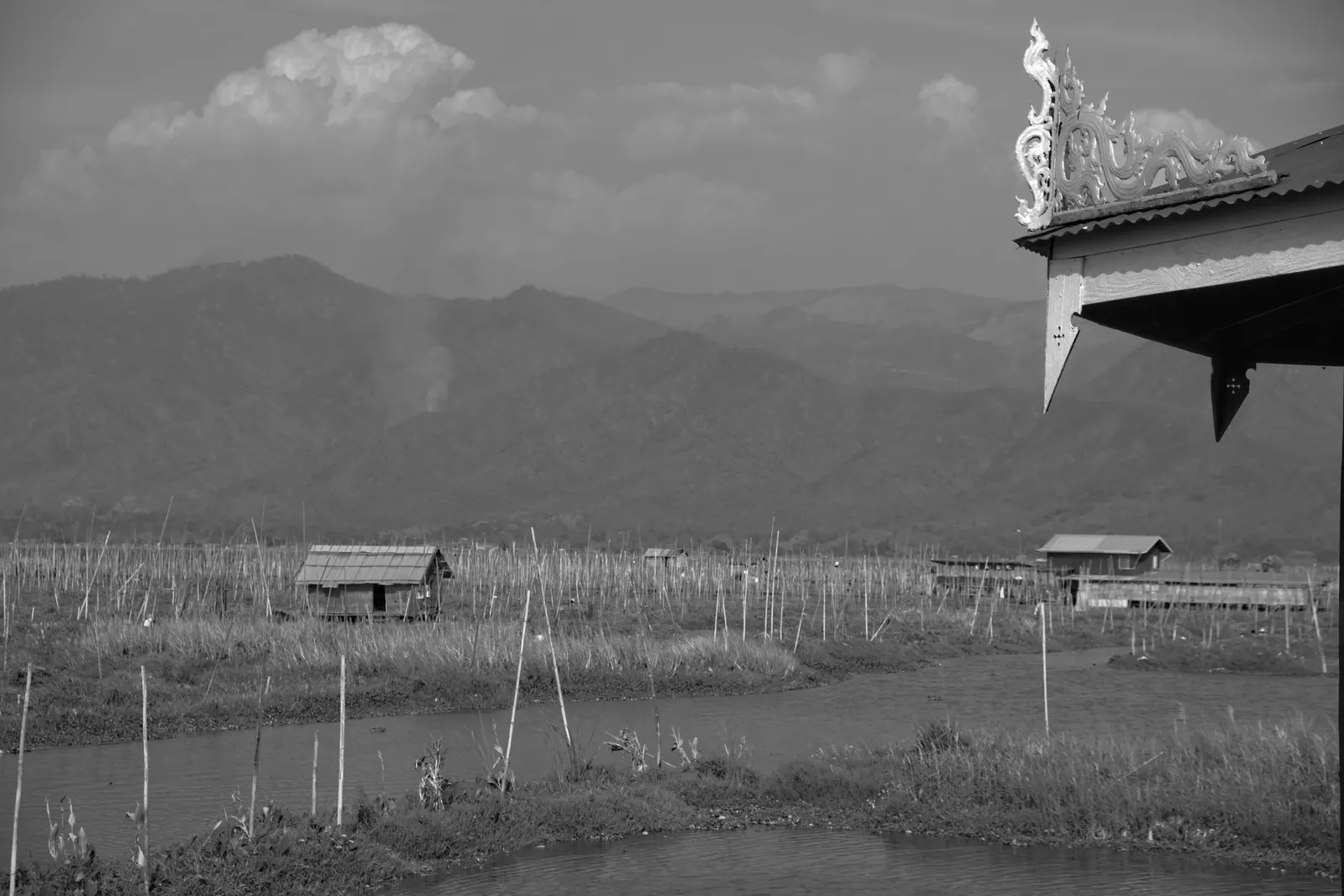 Myanmar, Schwarzweiß-Fotografie von Mietzner