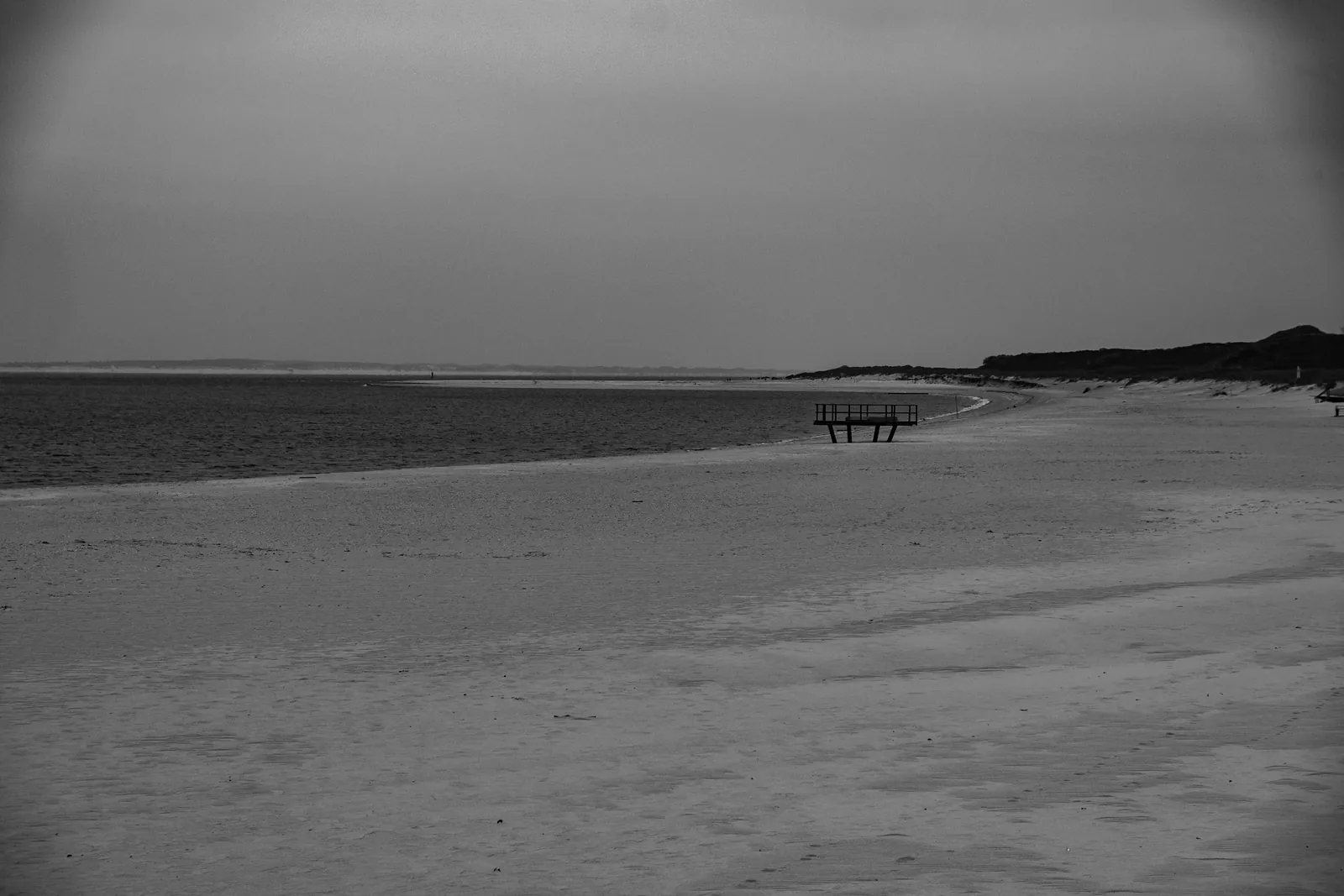 Sylt, Schwarzweiß-Fotografie von Mietzner