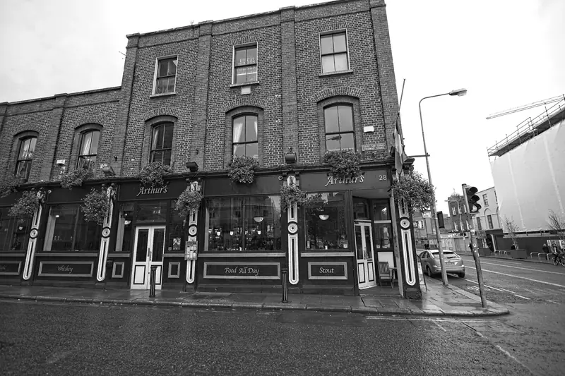 Dublin, Schwarzweiß-Fotografie von Mietzner