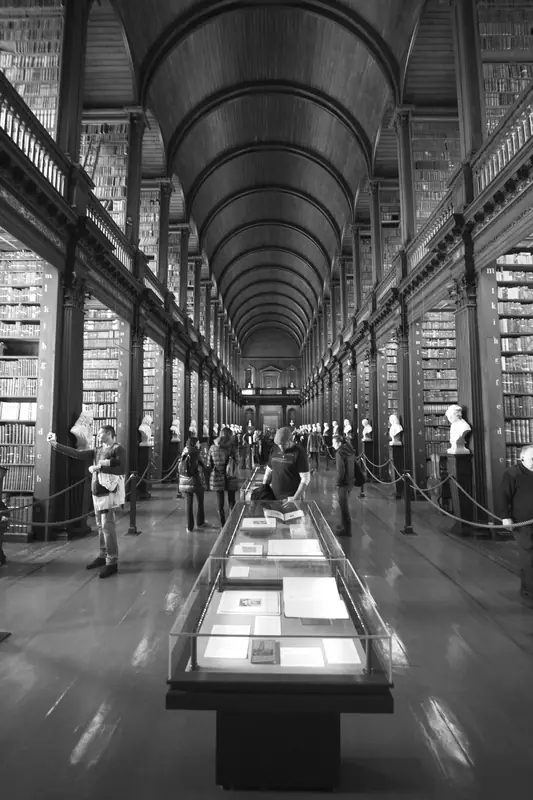 Dublin, Schwarzweiß-Fotografie von Mietzner