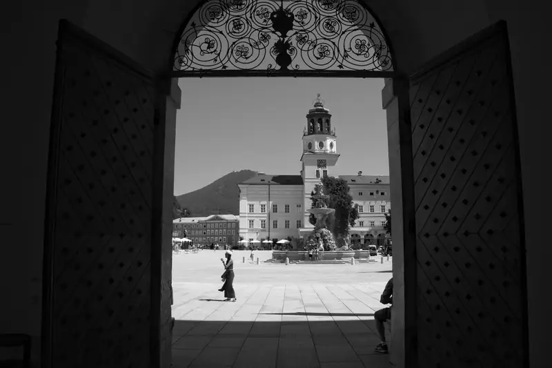 Österreich, Schwarzweiß-Fotografie von Mietzner