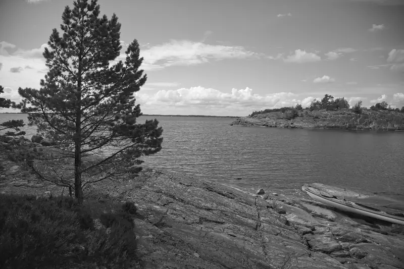 Schweden, Schwarzweiß-Fotografie von Mietzner