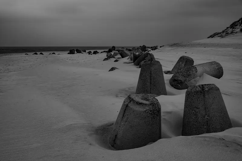 Sylt, Schwarzweiß-Fotografie von Mietzner